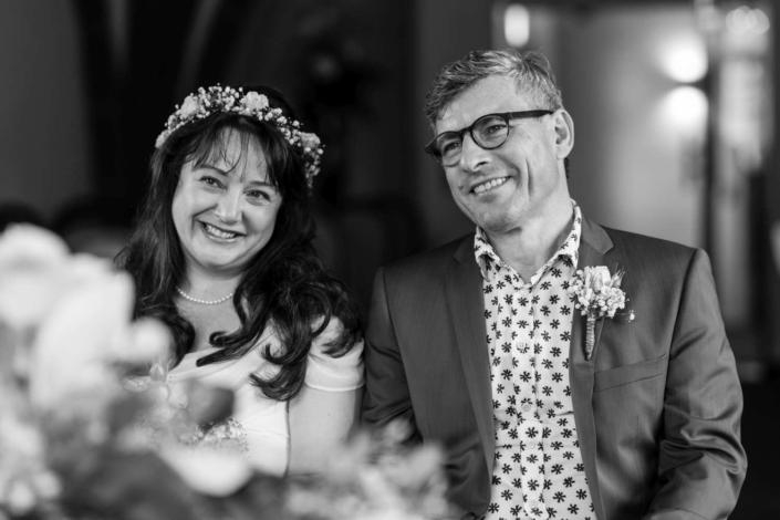 Hochzeit Tangermünde | glücklich bei der Trauung